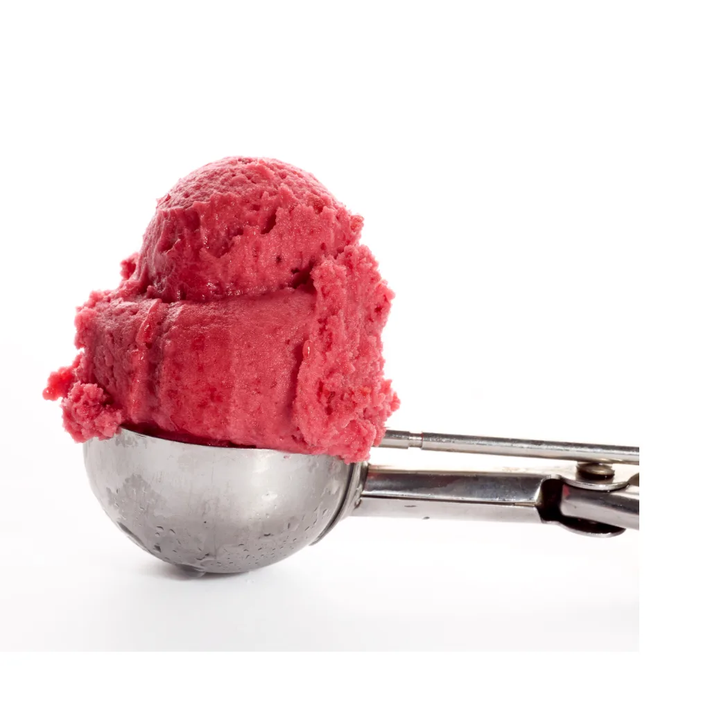 forest_berries_detail_02 Scoop of forest berries sorbet